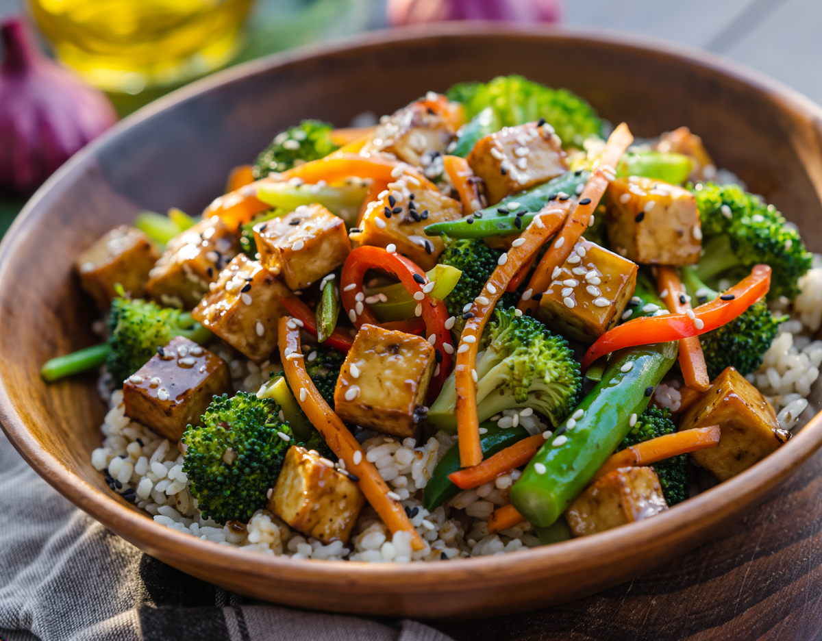 Tofu & Vegetable Stir-Fry